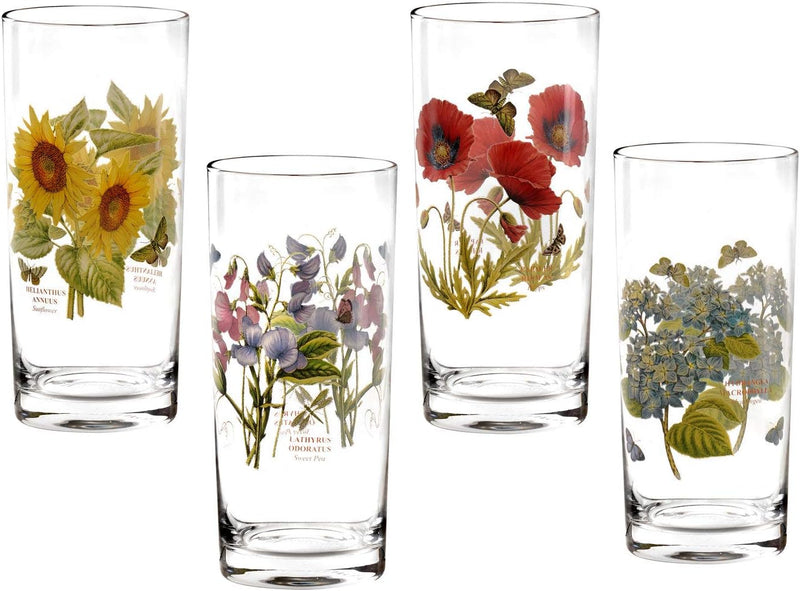 Botanic Garden Highball 15 oz Set of 4