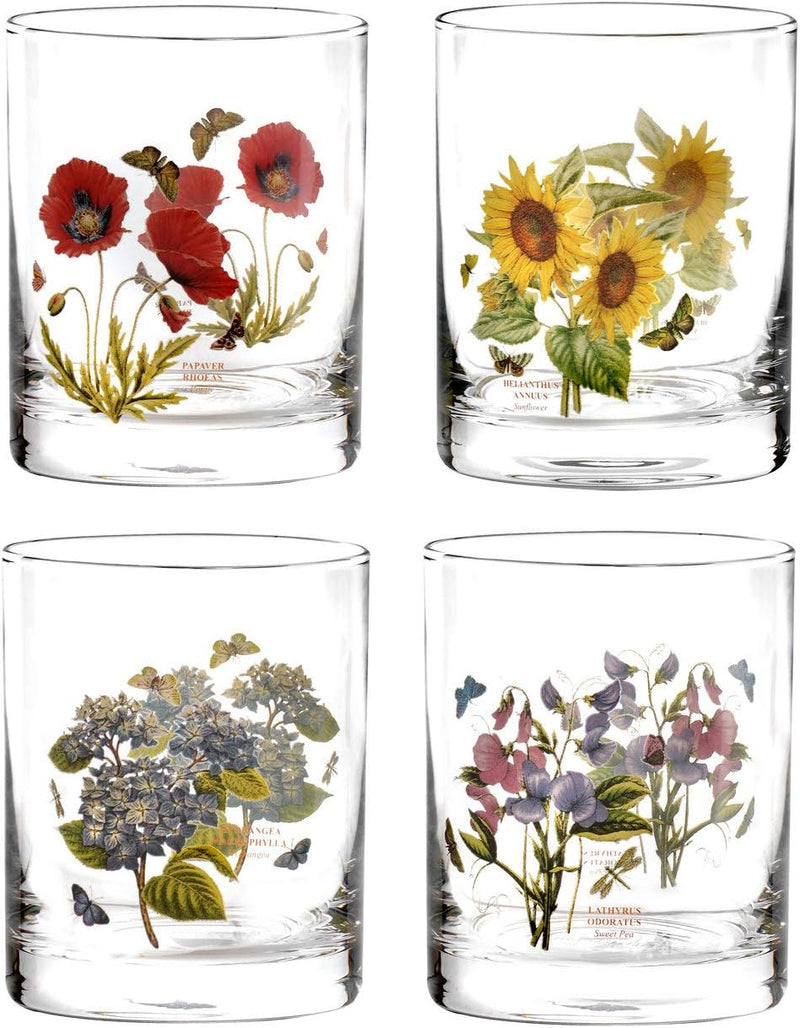 Botanic Garden Double Old Fashioned 16 oz Set of 4