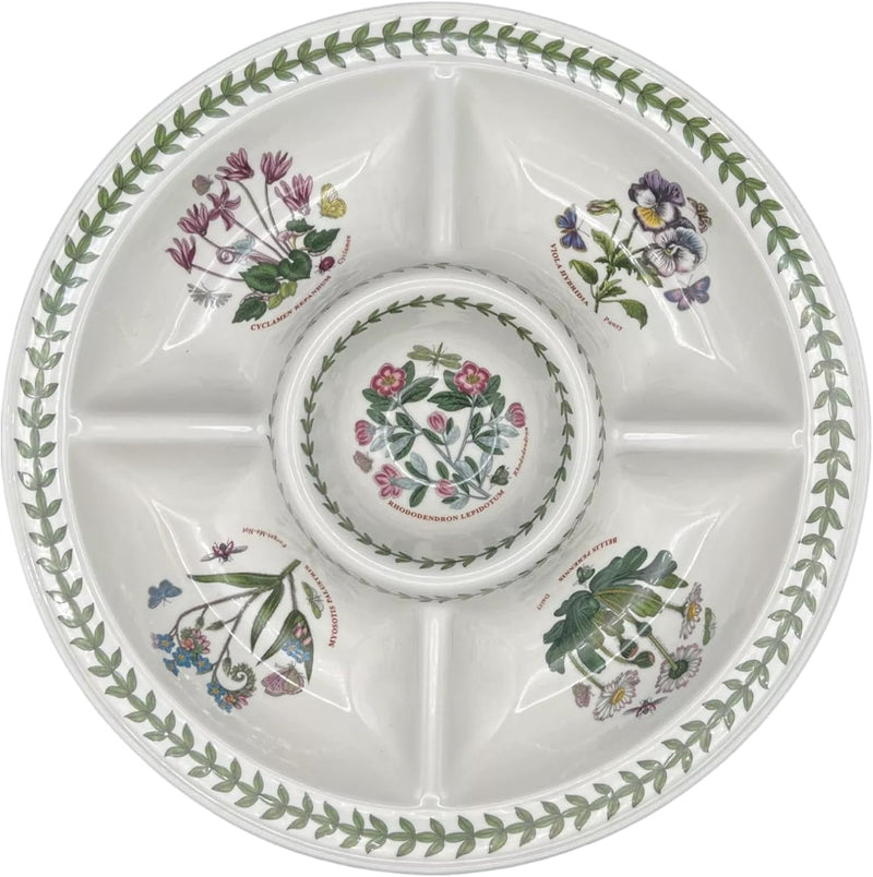 Botanic Garden Chip & Dip 14.5 x 7"