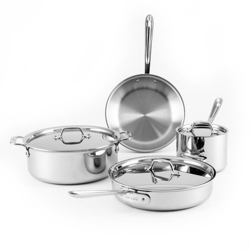 All-Clad D3 7pc set - Flared Edges