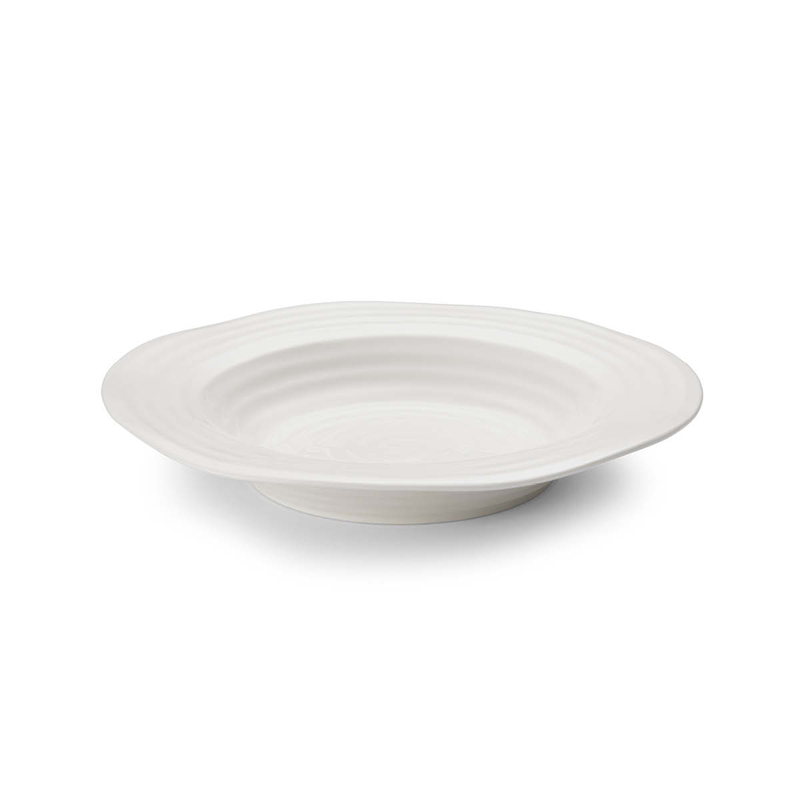 Sophie Conran  White Rimmed Soup Plate