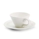 Sophie Conran Teacup & Saucer Set of 4, White