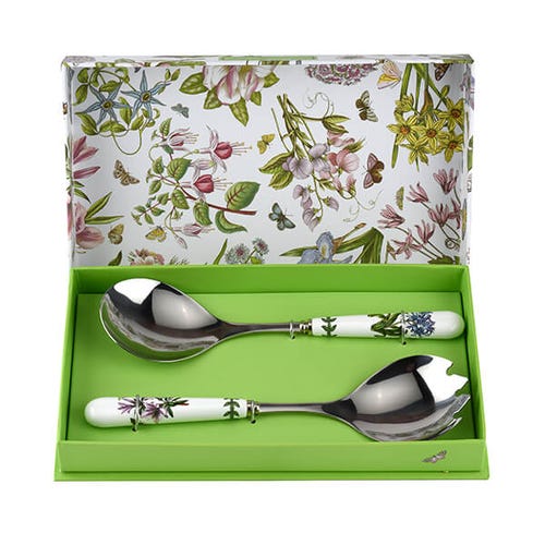Botanic Garden Salad Servers 10"