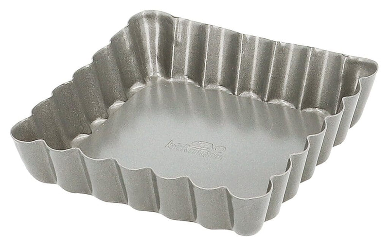 BAKERS BEST Mini-Tarte Pan Square