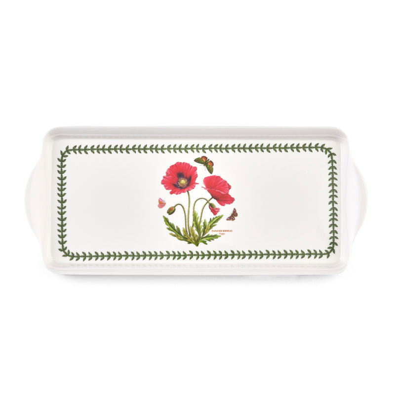 Botanic Garden Melamine Sandwich Tray 15.1 x 6.5"