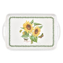 Botanic Garden Melamine Handled Tray 18.9 x 11.6"