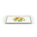 Botanic Garden Melamine Handled Tray 18.9 x 11.6"