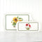 Botanic Garden Melamine Handled Tray 18.9 x 11.6"