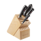 Wüsthof Classic 5-pcs. Natural Beech Knife Block Set