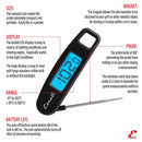 Compact Folding Digital Thermometer