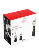 Fidji Set Pepper and Salt Mills Black Wood/Stainless 12 cm - 5in