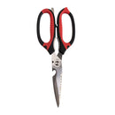 Joyce Chen Deluxe Multi-Use Kitchen Shears, 9" w/ Red & Black Handles