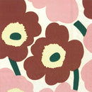 Marimekko Unikko Brown Rose Napkins