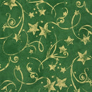 IHR STAR GARLAND green gold