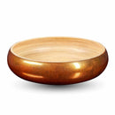 Lexa Bamboo Fruit Bowl, 12 Inch - Copper
