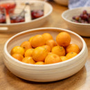 Lexa Bamboo Fruit Bowl, 12 Inch - Natural