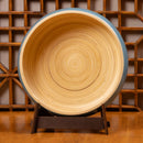 Lexa Bamboo Fruit Bowl, 12 Inch - Navy