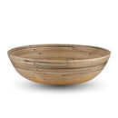 Lexa Bamboo Salad Bowl, 12 Inch - Black