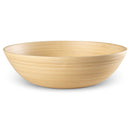 Lexa Bamboo Salad Bowl, 12 Inch - Natural
