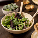 Lexa Bamboo Salad Bowl, 12 Inch - Natural