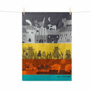 La Nuit des Chats Tea Towel