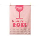 La Vie en Rose Tea Towel