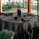 Cannage Noir Tablecloth