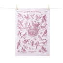 Nos Bons Petits Oiseaux Tea Towel