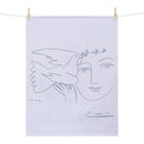 Visage de la Paix Tea Towel