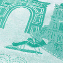 Les Tuileries Tea Towel