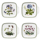 Botanic Garden Canapé Dishes 7.25" Set of 4
