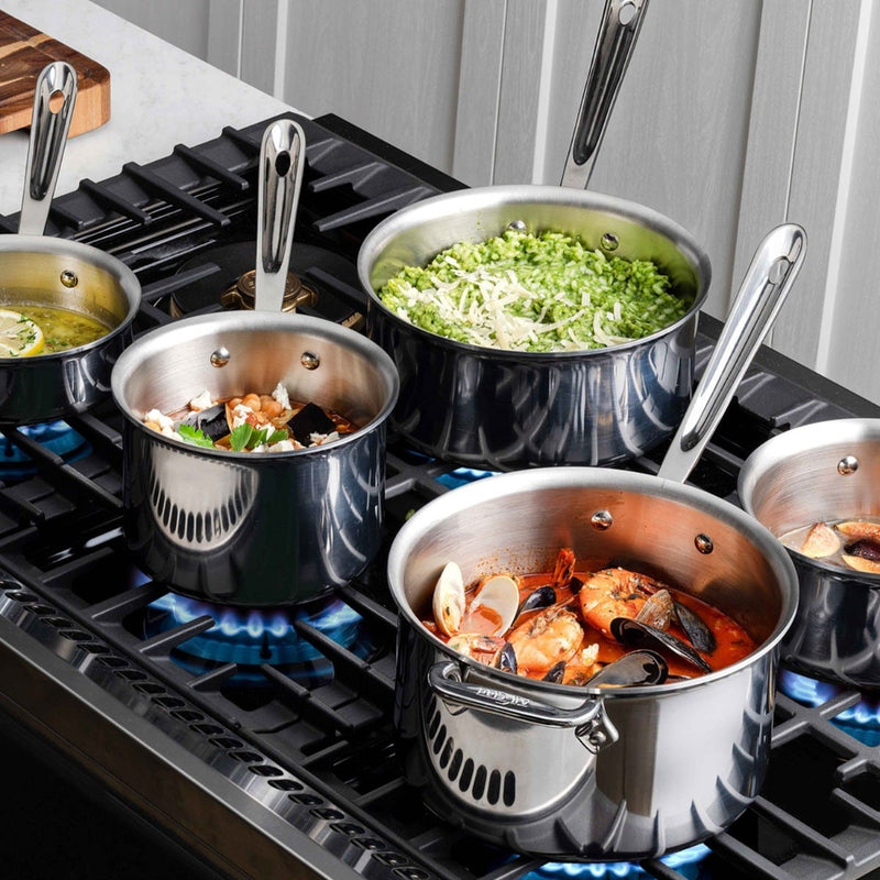 All-Clad D3 Sauce Pan - New Flared Edges