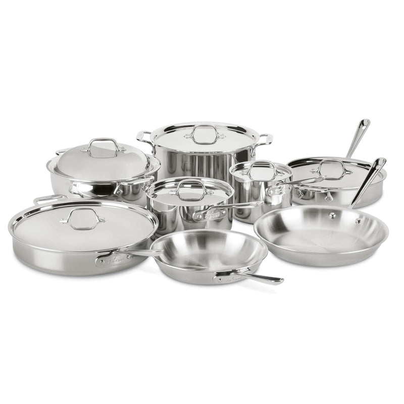 All-Clad d3 Stainless 14-Piece Set