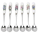 Botanic Garden Tea Spoon 6" Set of 6