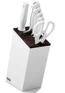 Wüsthof Classic White Seven Piece Slim Knife Block Set (Santoku Version)