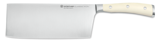Wüsthof Classic Ikon Crème 7" Chinese Chef's Knife - 4673-0/18