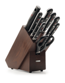 Wüsthof Classic 10 Piece Knife Block Set with Brown Knife Block - 9843