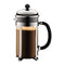 CHAMBORD® coffee press Black/Chrome/Glass 8 cup, 1.0 l, 34 oz