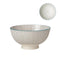 Kiri Porcelain Bowl Grey with Blue Trim 3 Sizes