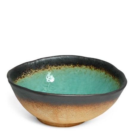 Kosui Green 9.5" Oval Serving Bowl