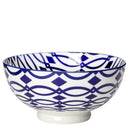 Kiri Porcelain Bowl Blue Lattice, 3 Sizes.*** New in June 2021
