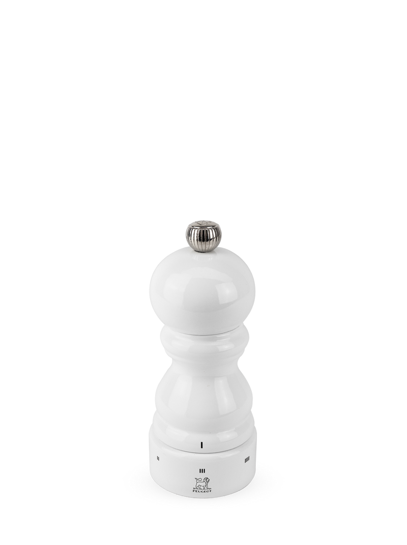 Paris Pepper & Salt Mill White Lacquer 5" to 16"