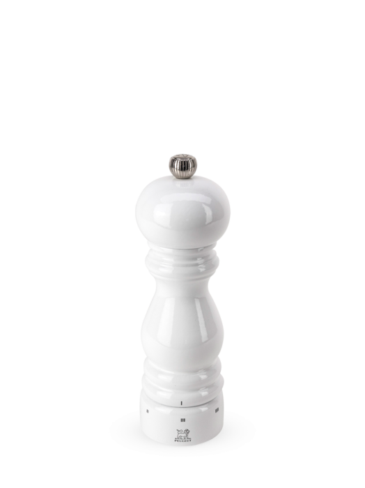 Paris Pepper & Salt Mill White Lacquer 5" to 16"