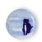 Blue Cat Sitting Plate