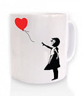 Banksy Mug Love is the Air, and more mugs