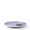 Blue Cat Sitting Plate