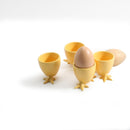 BIA Egg Cups Chicken Feet Yellow
