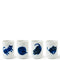 Midnight Blue Cat Cup Set