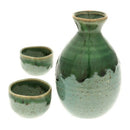 Sake Set Iriomote Green