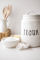 Magenta - Rae Dunn Stem Print Flour Canister (Min of 4)